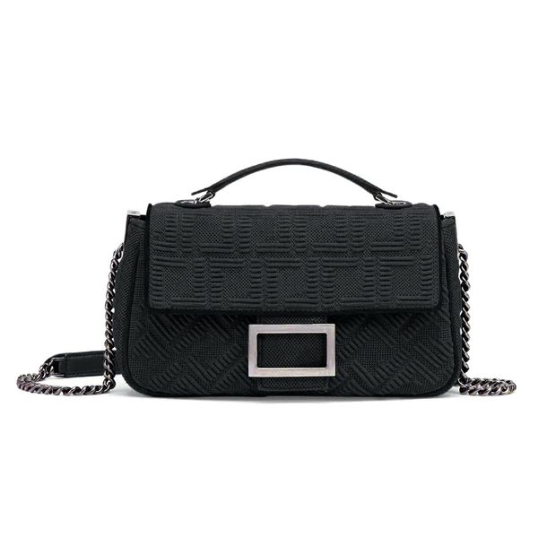 

fashion design brand fd luxury bag genuine leather chains cross bag 24cm