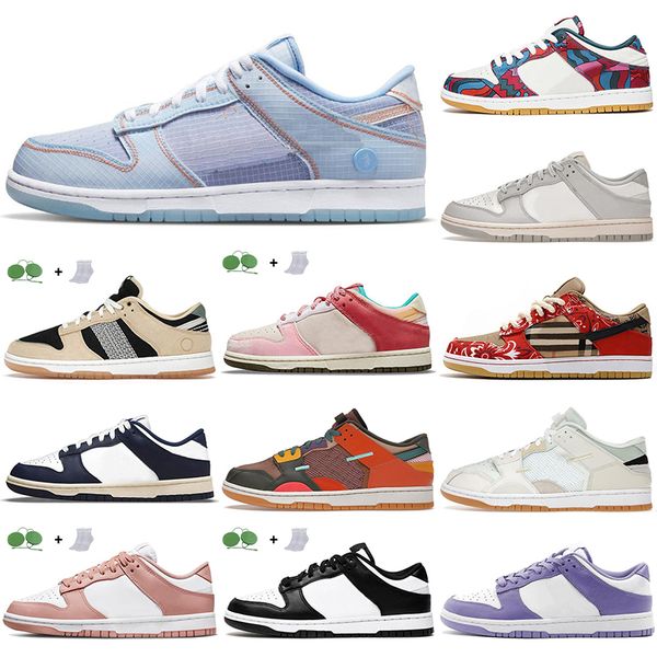 

2022 modish men women dvnk running shoes unc coast green syracuse chunky university blue classic dhunky trainers sports walking jogging snea