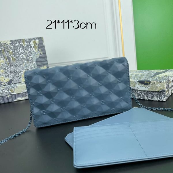 

7a plus luxury designers chain wallets bags diamond cannage pattern clutch bags purses card holder lady brand cross body wallet women handba, Red;black