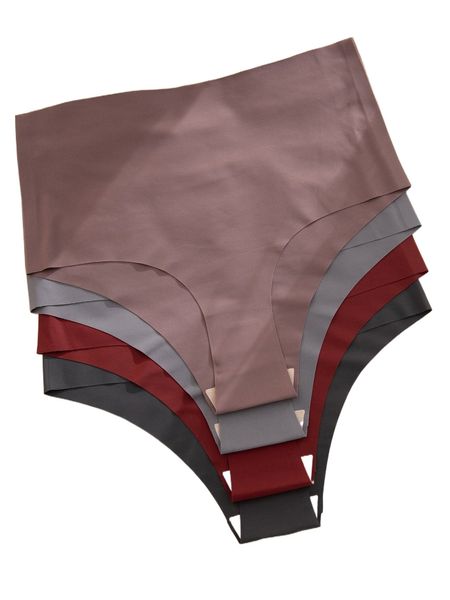 

4pack no show panty set o2n8#, Black;red