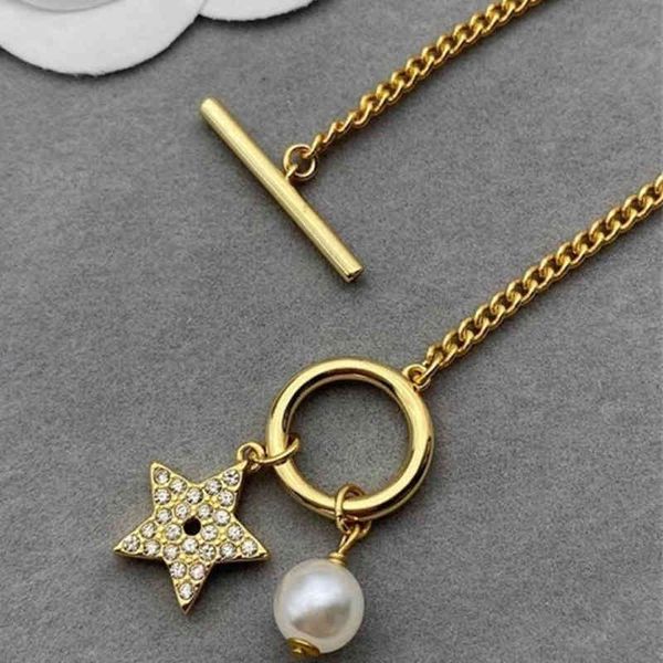 

design jewel chain bracelets diamond star pendant pearl double layer bracelet simple versatile girl friend bracelet, Black
