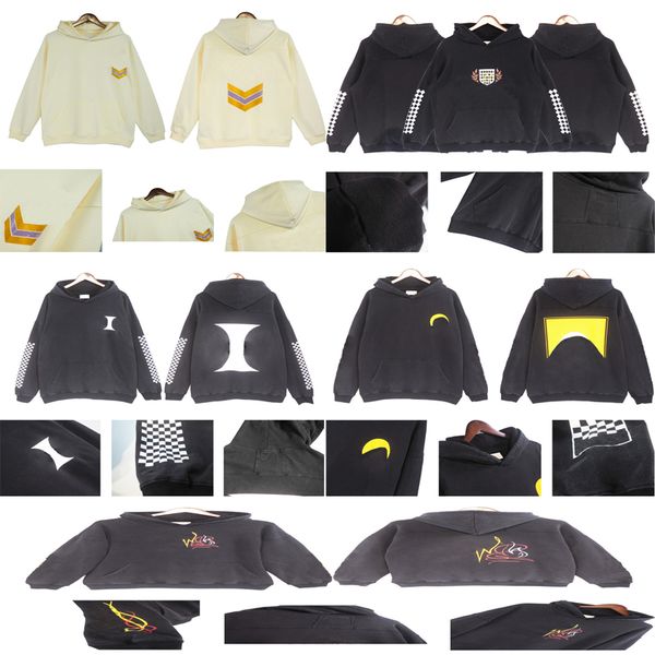 

designer hoodies long sleeve hooded jumper fashion streetwear high street luxury letter, Black