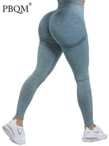 

yoga outfits fitness leggings women bubble butt push up high waist seamless 220429, White;red