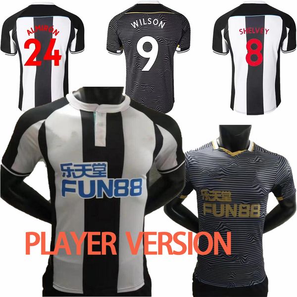 

21 22 nufc newcastl e soccer jersey player version wilson united joelinton 2021 2022 almiron maximin shelvey almirÃ³n lewis ritchie gayle las, Black;yellow