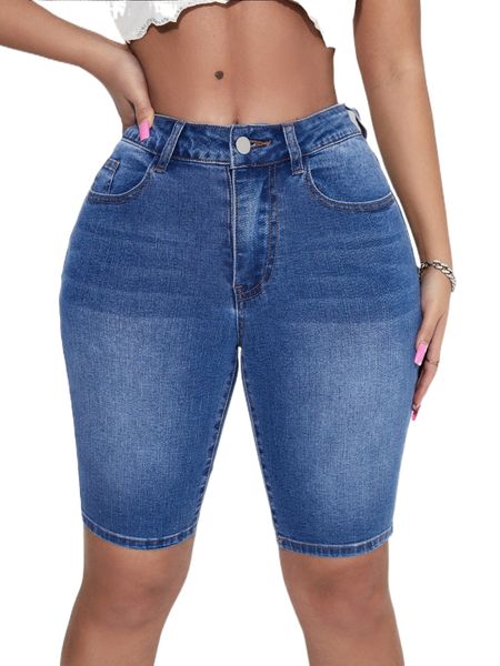 

sxy hook and eye side denim shorts x4uc#, White;black