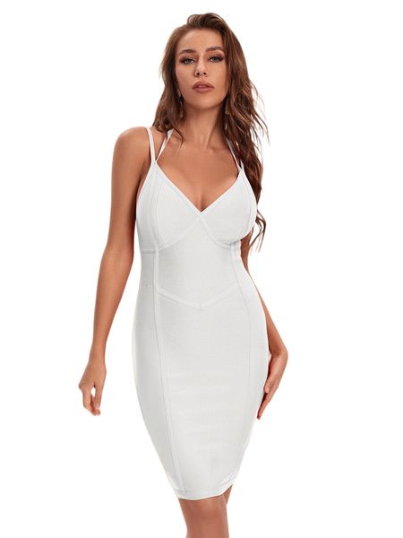 

zip back bustier bandage dress d0ej#, Black;gray