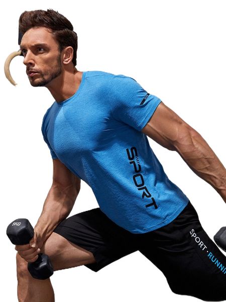 

men letter graphic sports tee y2fq#, White;black
