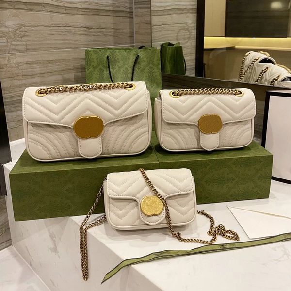 

chain love heart bag designer bags totes package half moon hand bag purse luxury leather fashion cross body shoulder women genuine leather g