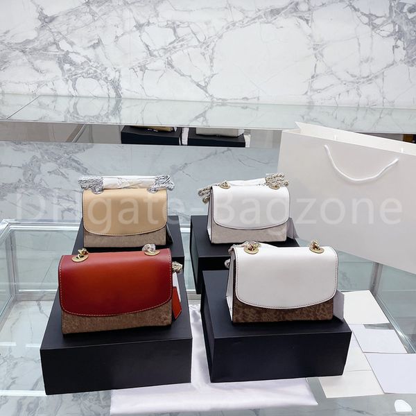 

2022 new lady messenger bag light luxury designer chain bag fashion letter printing double stitching camellia large capacity