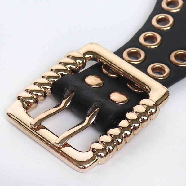 

waistbands belts new trendy punk style women's suit coat decoration eyeful belt wide fashion simple and versatile waist closure, Black;brown