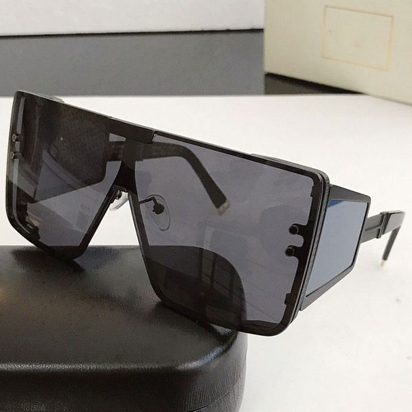 Herren-Sonnenbrille WONDER BOY, modisch, klassisch, große Herren-Sonnenbrille, Frühling, Sommer, Outdoor, Fahren, Urlaub, Tempel, augenbedeckend, Eckdesign, UV400, mit Box 102H