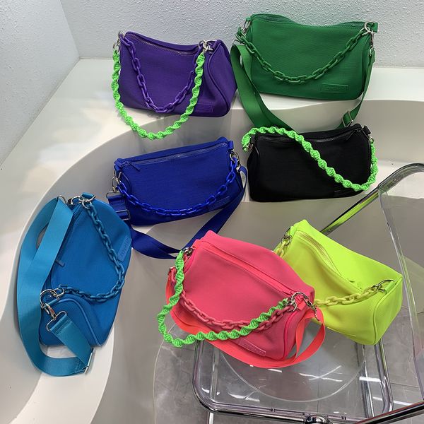 

macaron bag bag female single shoulder large fitness capacity