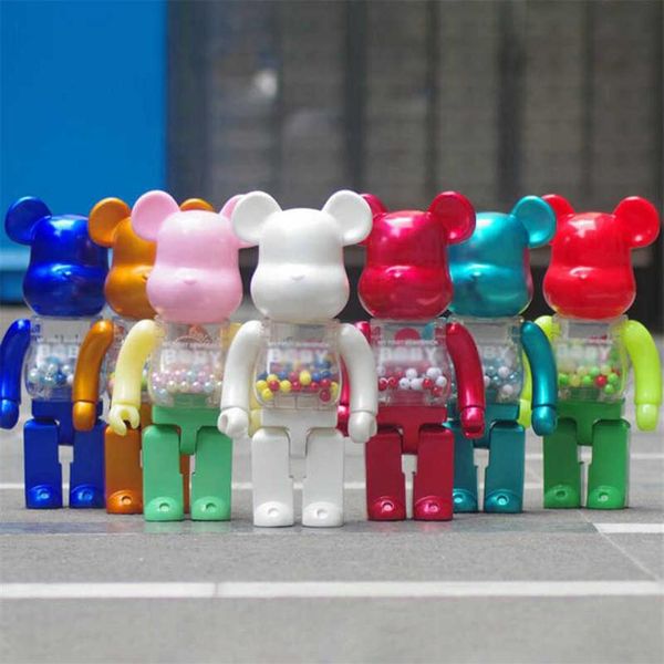 

28cm 400% cartoon amine bearbricklys orangutan action figures blocks bear c315w