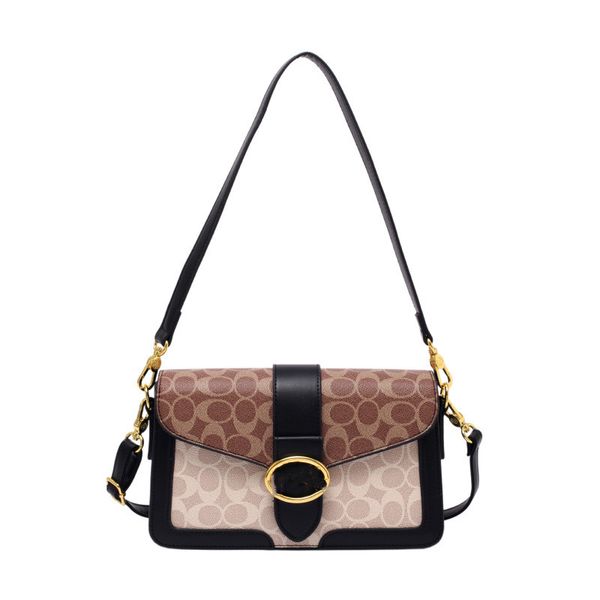

luxury desiginer bags fashion square pu handbag retro diagonal bag handbags shoulder bag