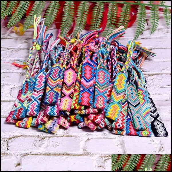 

charm bracelets moon girl 20 pieces random color friendship bracelet for women fashion handmade rame braided pseras femm bdesybag dhkdl, Golden;silver