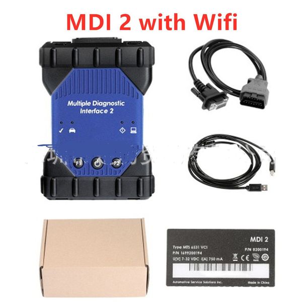 Hochwertige MDI2-OBD2-Schnittstelle, Diagnose-Tools, andere Fahrzeug-Tools, MDI 2 USB WIFI für mehrsprachigen Opel-Diagnosescanner, unterstützt GDS2