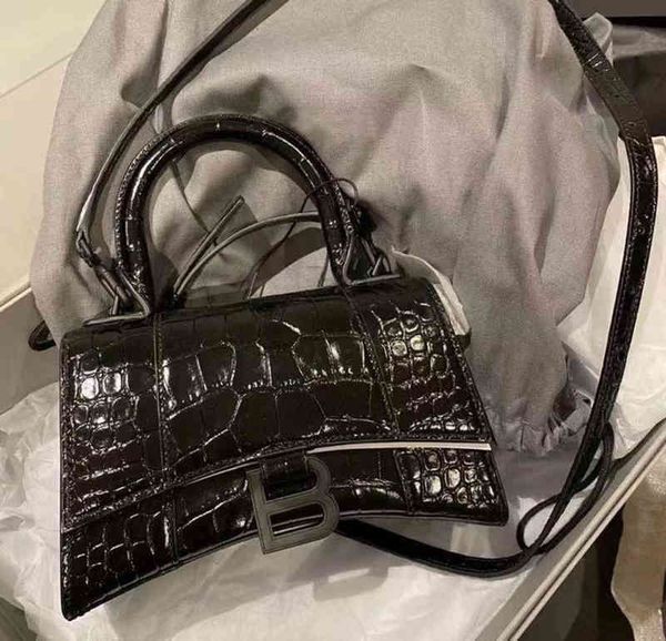

handbag designer balencaigass bag family 2022 hourglass leather women's fashion