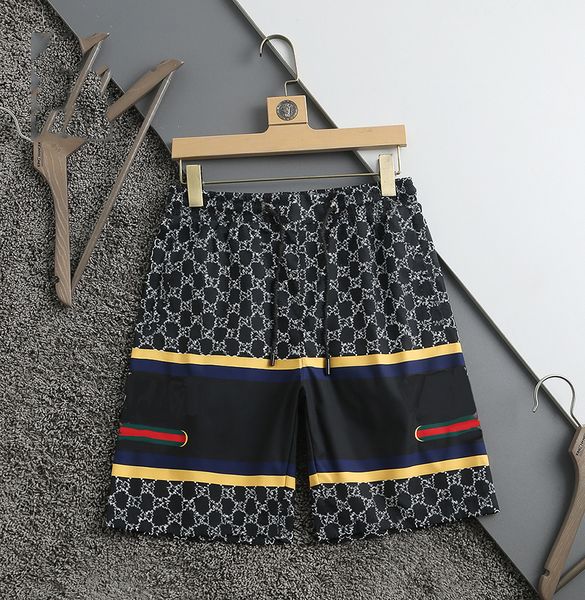 

famous men's summer shorts swimming trunks turtle bermuda beach quick-drying beach surfing travel vacation street letter printing pants, White;black