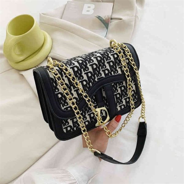 

75% handbags outlet sale senior new korean version foreign style versatile net red ins single shoulder messenger chain small square bag wome