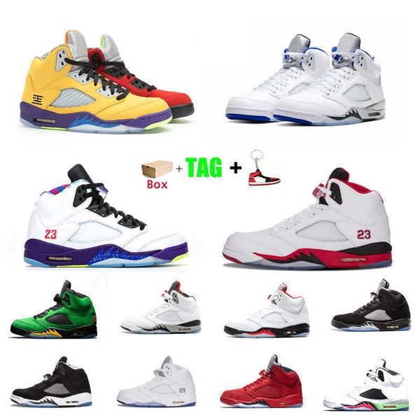 

2021 basketball shoes 5 5s white sail metallic silver space jam black muslin grey what the oregon alternate bel pink foam light aqua gs