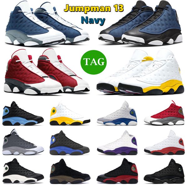 

og jumpman 13 basketball shoes men women 13s flint navy university blue del sol court purple hyper royal black cat mens trainers sport sneak