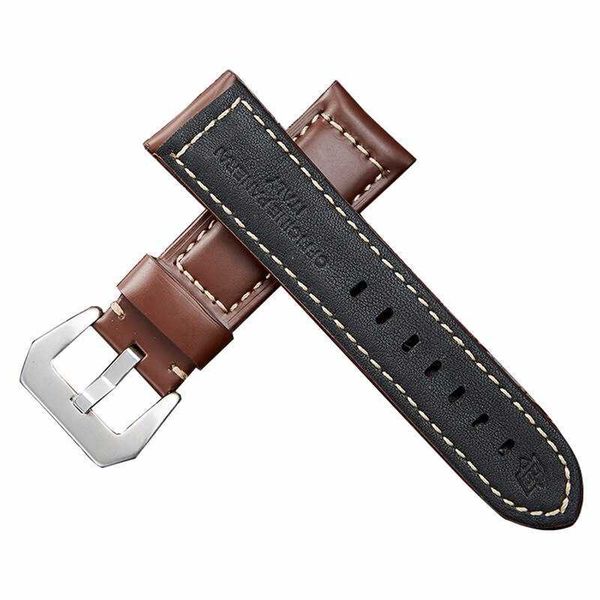 20mm 22mm 24mm 26mm Cinturino orologio in vera pelle vintage per cinturino di ricambio in pelle Luminor GETALIA