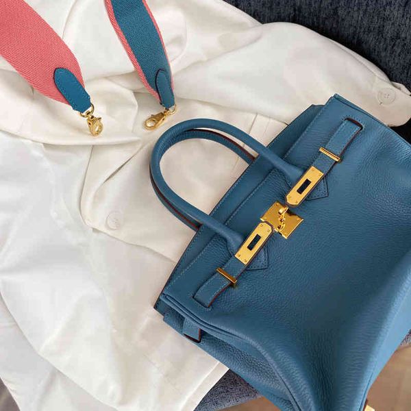 

bags crossbody bikini designer quality classic high leather women's bag leather togo upgraded bag wide shoulder strap single shoulder