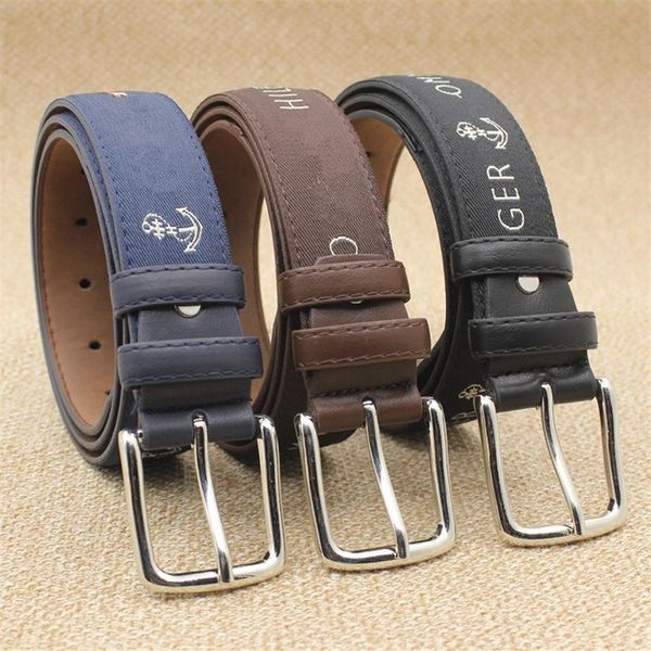 

fashion 2019 brand designer belts men jeans belts styles cummerbund belts for men women metal buckle292k, Black;brown