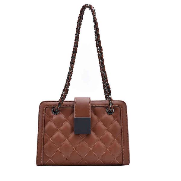 

55% off discount popular women's bag embroidered thread lattice underarm versatile chain crossbody shoulder bags