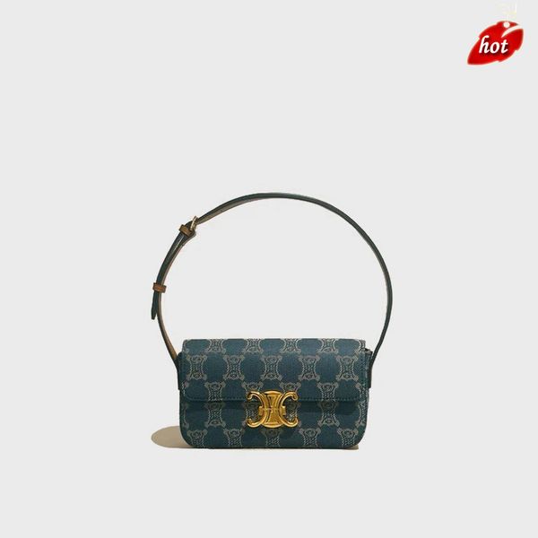

factory online export designer brand bag handbag new vintage denim canvas fashion one shoulder women