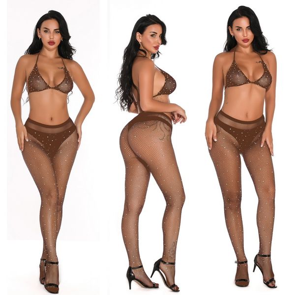 

new porno lenceria plus size women lingerie mesh babydoll chemise open crotch lingerie erotic costumes underwear femme, Black;white
