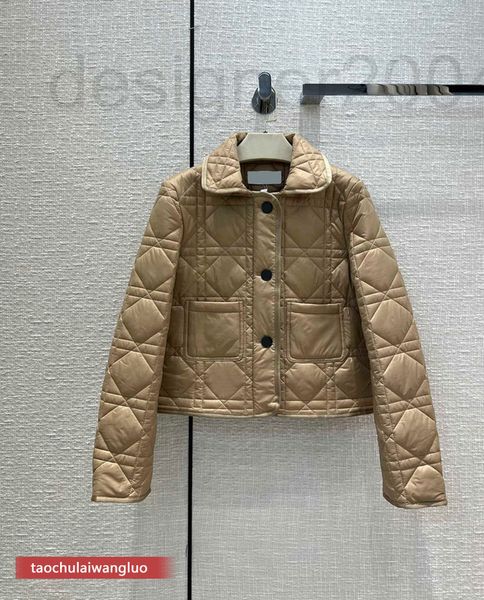 

women's leather & faux designer bw38635 shenzhen nanyou simple and versatile ling grid cotton lapel short jacket high-end women's, Black