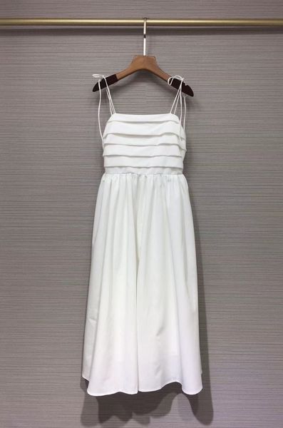 

2022 european luxury dress new fold and splice strap dress, Black;gray