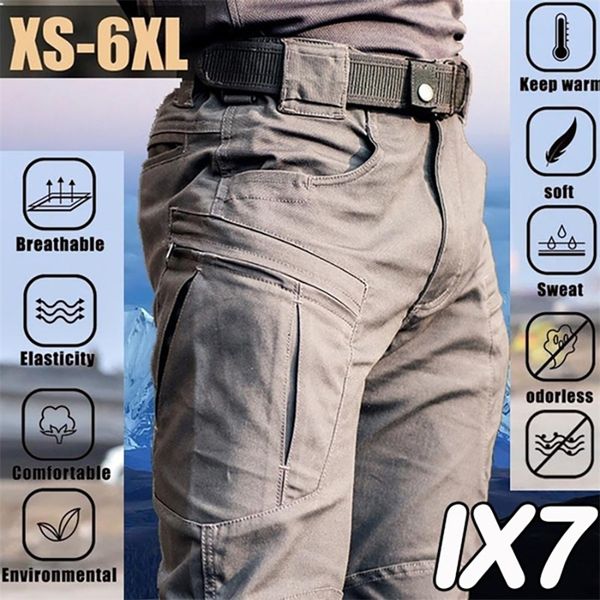 

urban tactical pants men lightweight military multi pocket trousers outdoor male casual pants classic joggers cargo pants 220704, Black