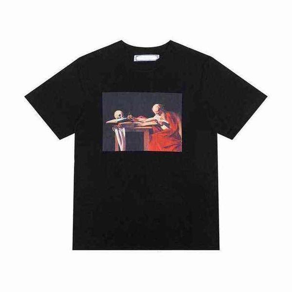 

summer offs brand men's women designers t shirts fashion luxury loose tees casual tshirts luxury clothing street back arrow short, White;black