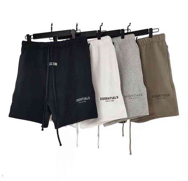 

22ss ess fog drawstring men's swim summer colorful swimwear man swimsuit swimming trunks beach shorts surf board male clothing pants, White;black