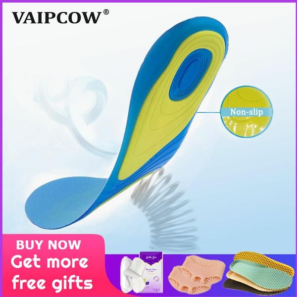 Solette in silicone Cura del piede per fascite plantare Inserti per scarpe da massaggio ortopedico Assorbimento degli urti Cuscinetto per scarpe Unisex