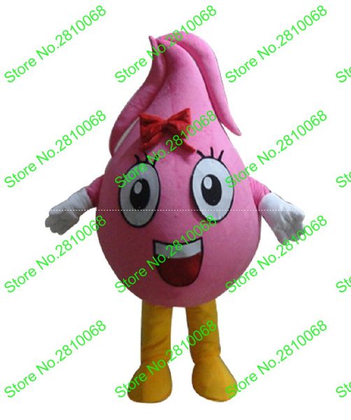 

mascot doll costume syflyno six style real picture eva material pink drop mascot costumes props party cartoon apparel 518, Red;yellow