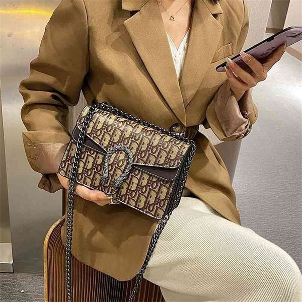 

58% off 2022 trend fashion design bags trendy ins yangqi wanghong same women's korean chain messenger small square