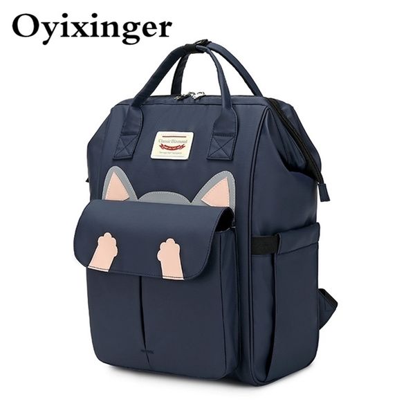 

large capacity junior high girls school bags students bag women good-looking backpack travel waterproof children backpacks lj201225