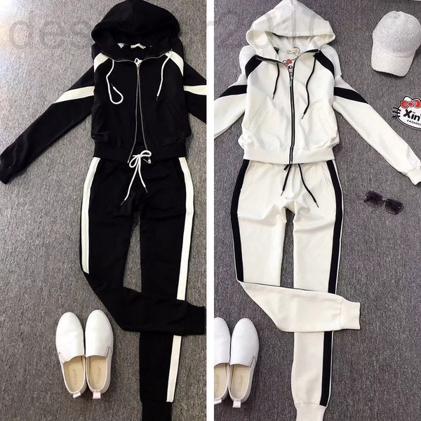 

women's tracksuits designer casual pure cotton sportswear set women's fall 2020 bat sleeve two-piece loose large size fashion, Gray