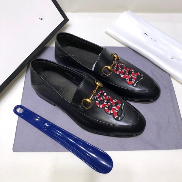 

g1 [ 5a original 1:1 ] designer formal mens luxury dress shoes leather wedding dress man oxford shoe for men office scarpe eleganti laarzen, Black