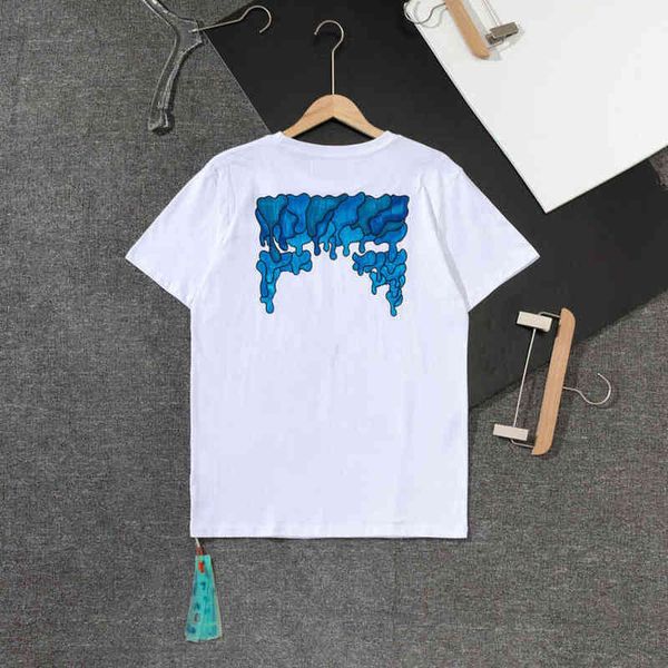 

summer mens fashion t shirts loose tees designers offs brands man women casual t-shirt luxury clothing street shorts sleeve letter arrow bl, White;black