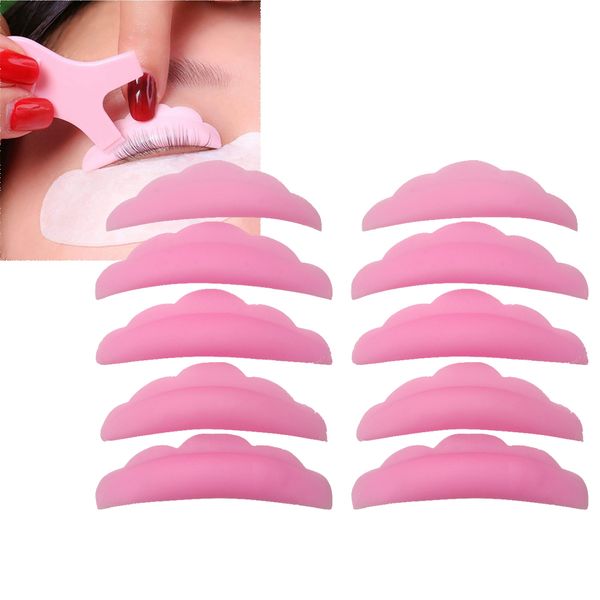 5 paia S M M1 M2 L Silicone Ciglia Perm Pad Eye Lash Extension Ascensore Perming Aste Ciglia Ascensore Bigodini Curl Shields Pads