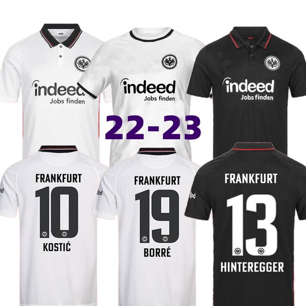 

2021 2022 2023 eintracht frankfurt soccer jersey winners cup champions final budapest 21 22 23 sow borre kostic hauge younes football men, Black;yellow