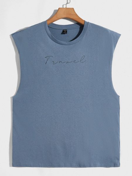 

men letter graphic tank b7ep#, White;black