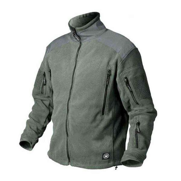 Männer Winter Kleidung Verdicken Warme Militär Armee Fleece Jacke Patchwork Multi Taschen Polartec Mann Airsoft Taktische Jacke Mäntel L220706