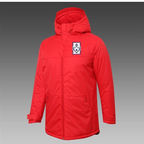 

mens south korea down winter jacket long sleeve clothing fashion coat outerwear puffer soccer parkas team emblems customized275m, Black