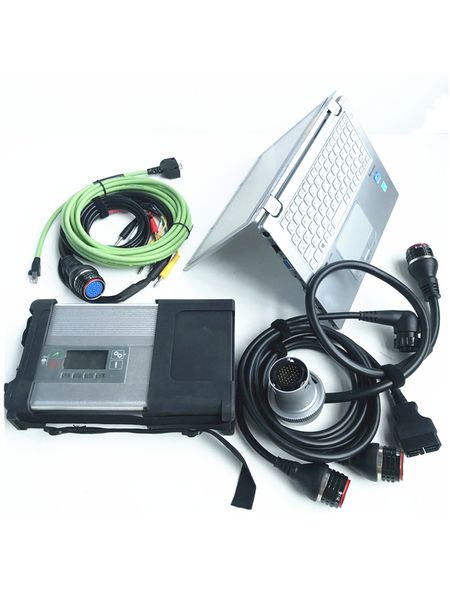wifi star Diagnosetool MB SD Connect C5 Compact 5 mit HDD/SSD V2023.12 HHT-WIS-DTS-XENnTRY im gebrauchten Laptop CF-AX2 i5 8G Komplettset