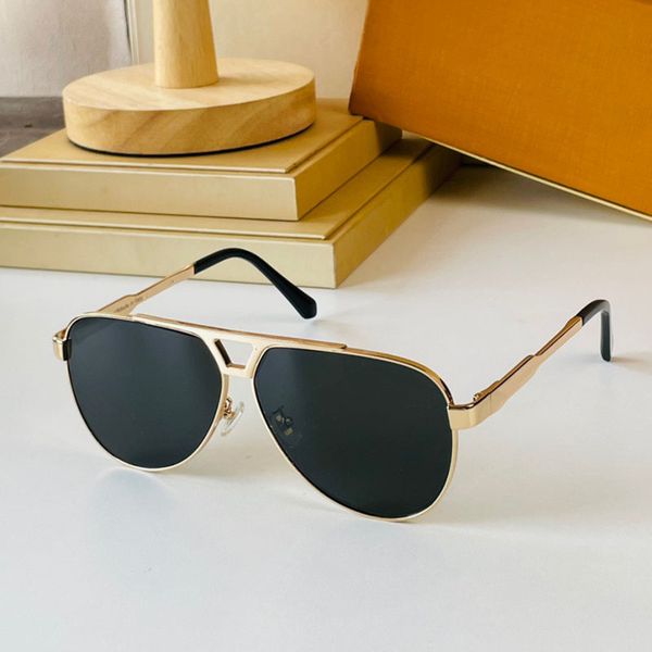 

aeronautics flexible hinges sunglasses men evidence gold metal glass z1586 woman uv400 protection engraved shades driving fishing double bri, White;black